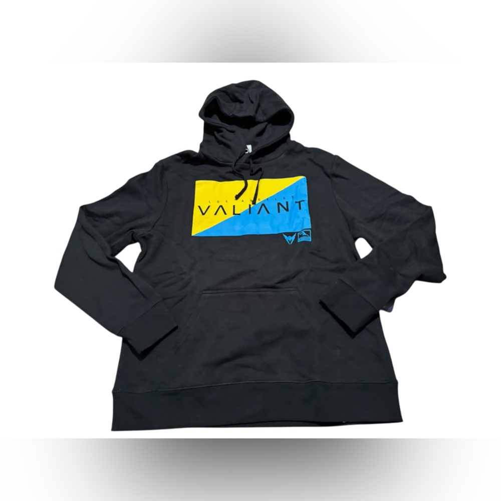 Fanatics Los Angeles Valiant Overwatch League free play Hoodie Men’s Large Black